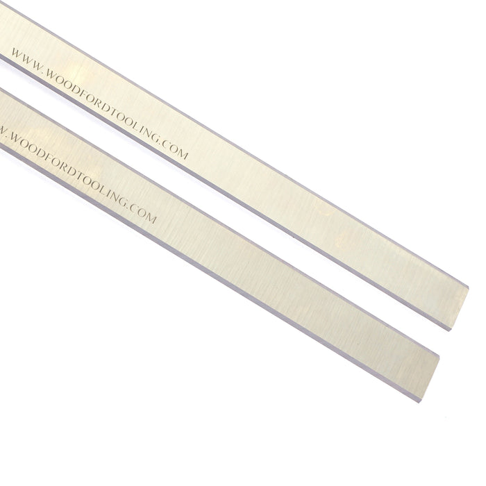 153 X 18 X 3mm Resharpenable HSS Planer Blades 1 Pair