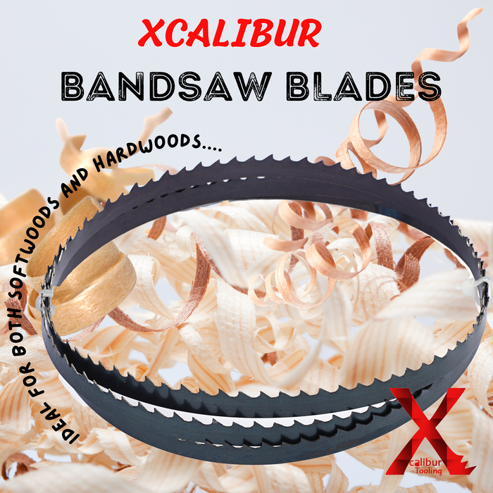 Premium Bandsaw Blades – 1500 / 1790 Length, Manufactured & Supplied in the UK by Xcalibur Tooling